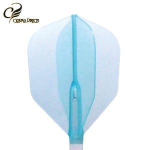 Piórka Cosmodarts Fit Flight Air jasnoniebieskie Shape