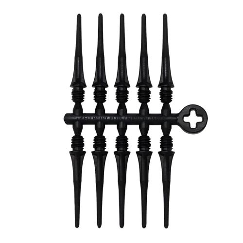 Groty Cosmo Darts Fit Point Plus czarne - 50 szt