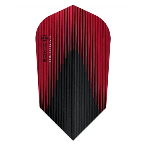 Piórka Harrows Sonic Slim czerwone