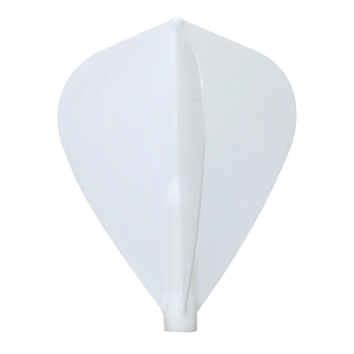 Piórka Cosmo Darts Fit Flight Air białe Kite