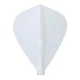 Piórka Cosmo Darts Fit Flight Air białe Kite