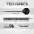 Lotki Winmau MVG Signature Edition 20g - wymiary