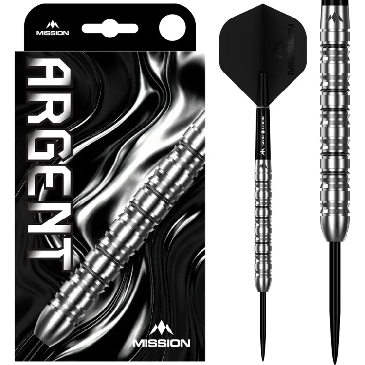 Lotki do darta Mission Argent 24g 90% Silver