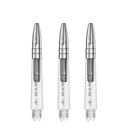 Shafty Mission Sabre Tweenie clear - srebrny aluminiowy top