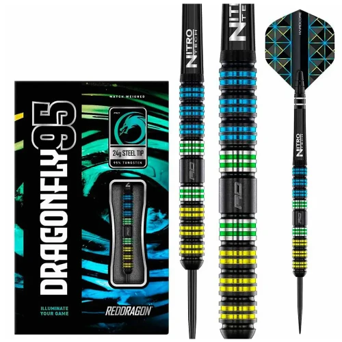 Lotki do darta Red Dragon Dragonfly 95 - Tapered 24g 95%