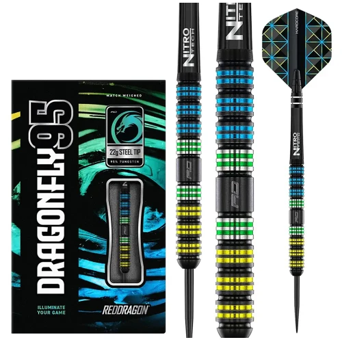 Lotki do darta Red Dragon Dragonfly 95 - Parallel 22g 95%