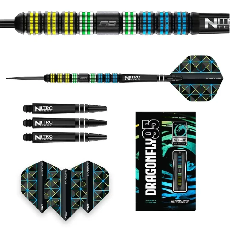 Lotki do darta Red Dragon Dragonfly 95 - Parallel 22g 95%