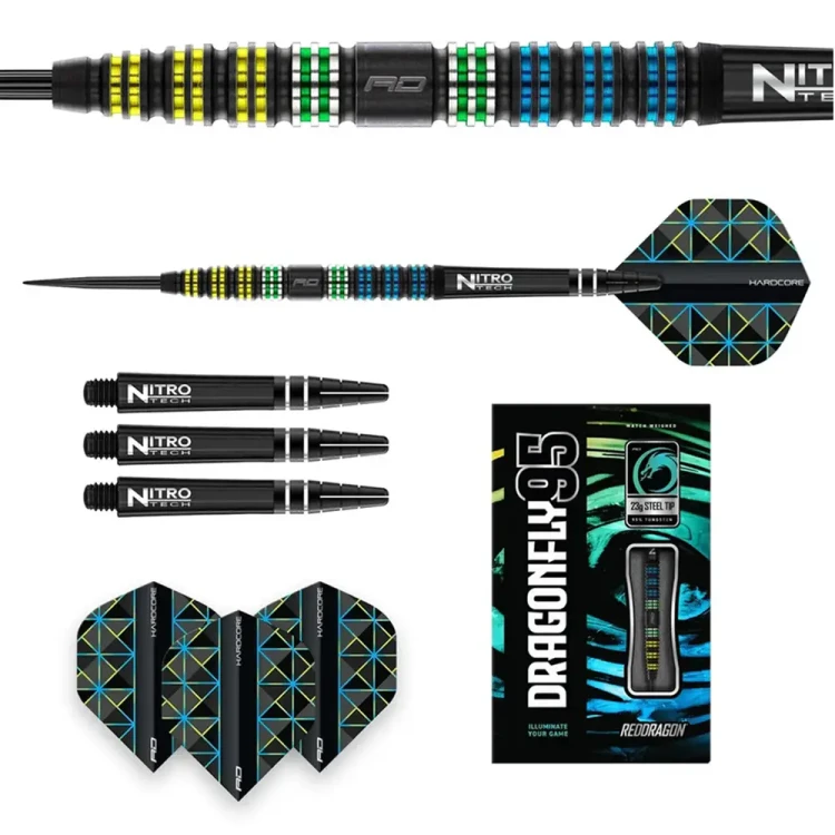 Lotki do darta Red Dragon Dragonfly 95 - Tapered 23g 95%