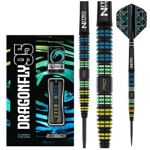 Lotki do darta Red Dragon Dragonfly 95 - Tapered 23g 95%