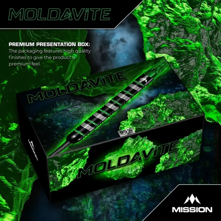 Lotki do darta Mission Moldavite - opakowanie
