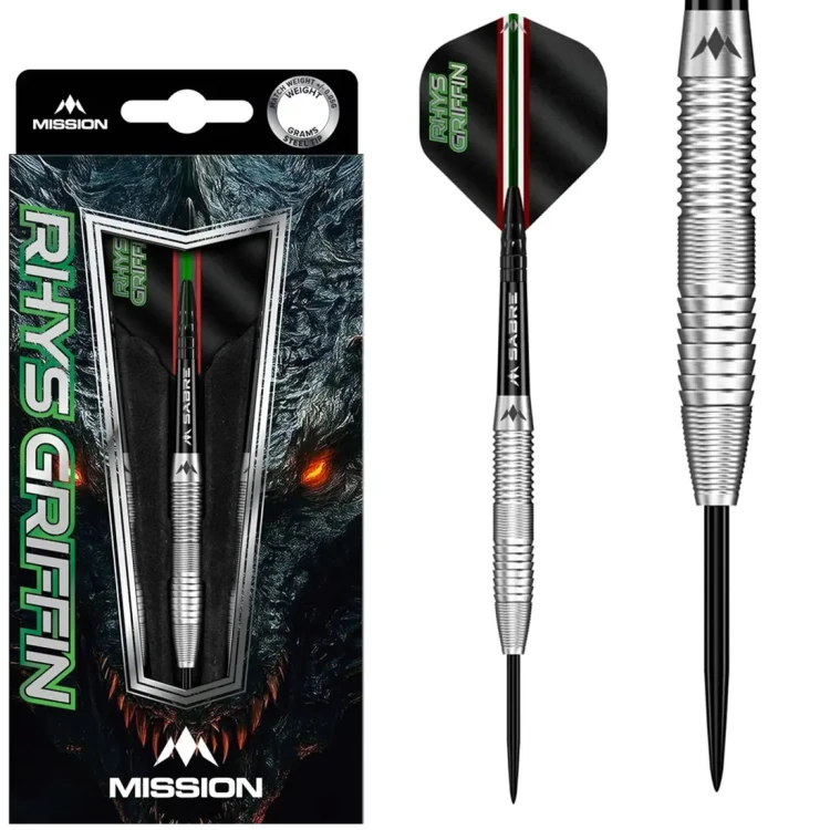 Lotki do darta Mission Rhys Griffin 22g 95%