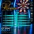 Groty Cosmo Darts Fit Point Plus 2.0 Medium turkusowe