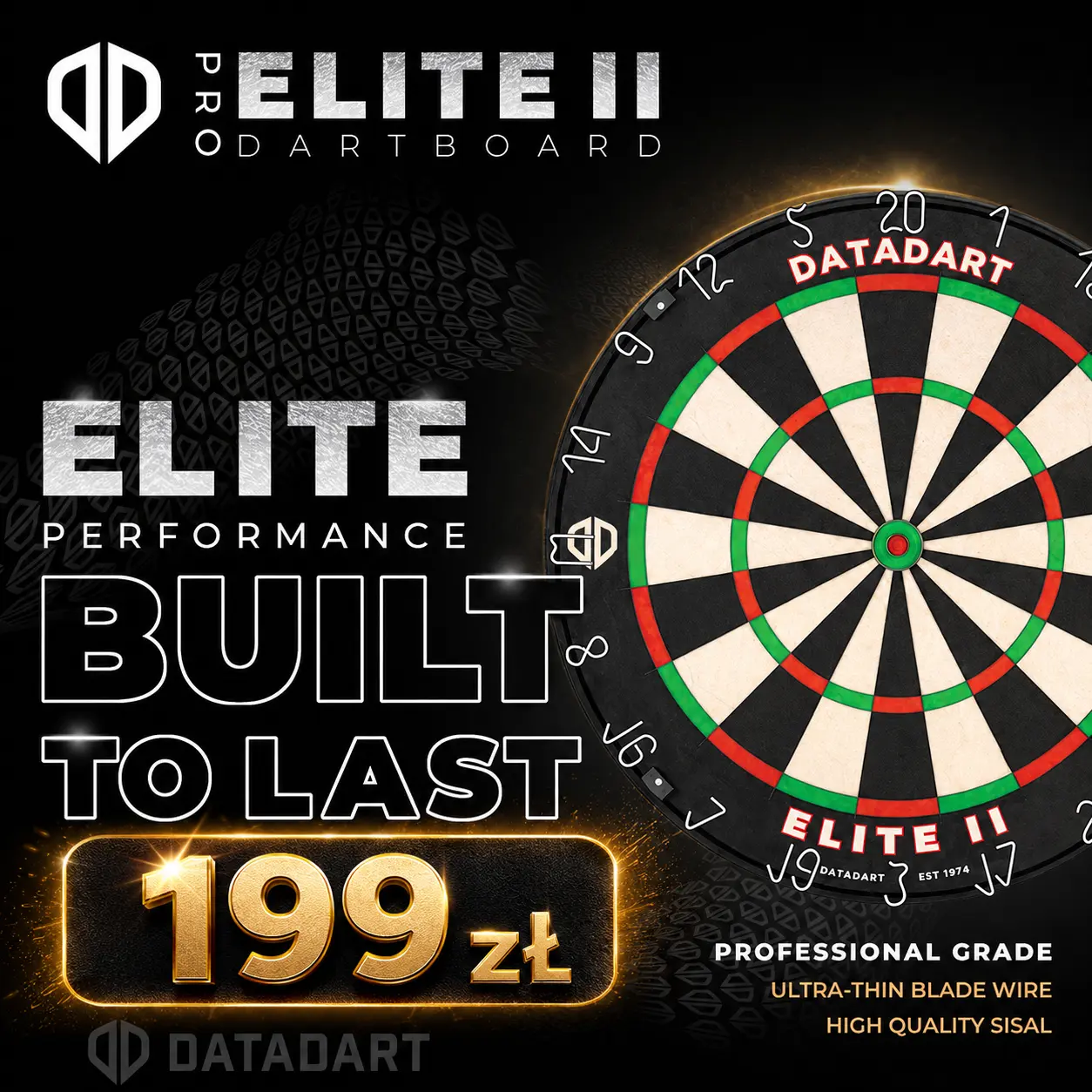 Tarcza do darta Datadart Elite 2